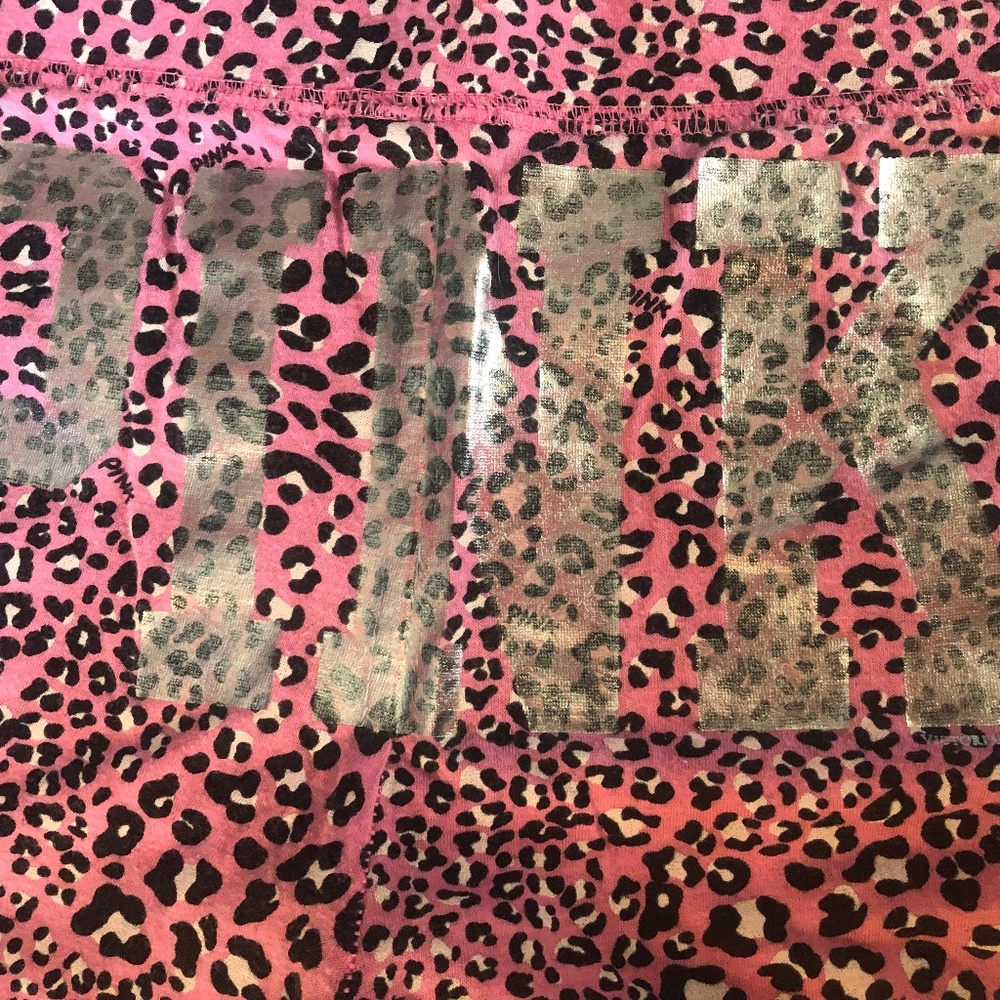 Victoria’s Secret Pink Leopard Pink Sleep Shorts Size XS… - Picture 2 of 6